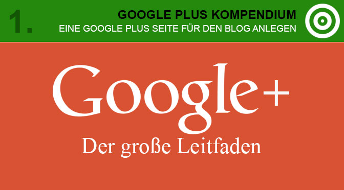 Google Plus Seite erstellen