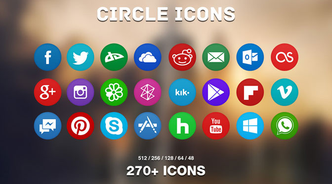 Circle Icons Pack