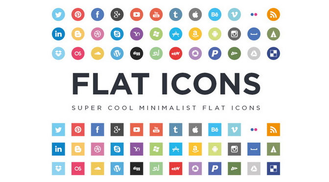 Super-cool-Minimalist-Flat-Icons