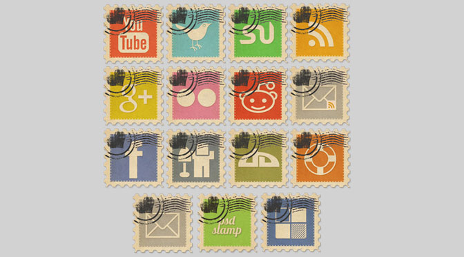 Vintage-Social-Media-Stamps