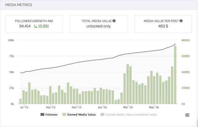 Organische Social Media Fans