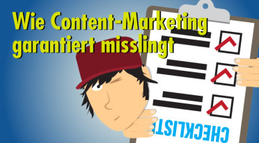 Content-Marketing – Anleitung zum Unglücklichsein