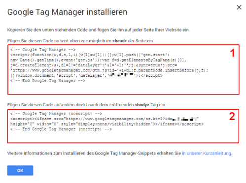 Google Tag Manager Seitenaufrufe Tracking