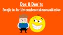 Emojis in der Unternehmenskommunikation: Dos and Don'ts