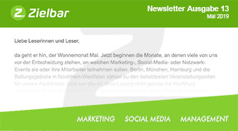 Newsletter Ausgabe 13 - Mai 2019