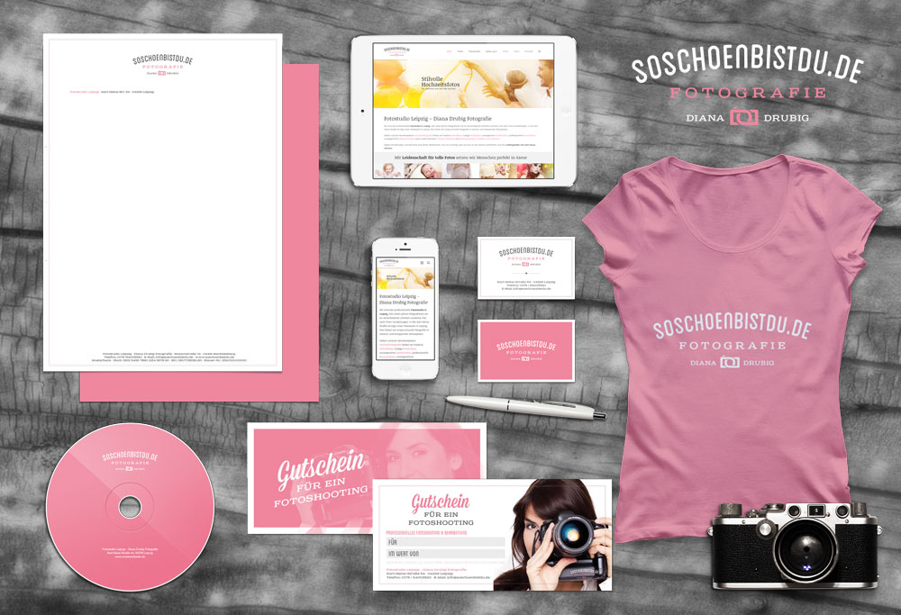Corporate Design soschoenbistdu.de