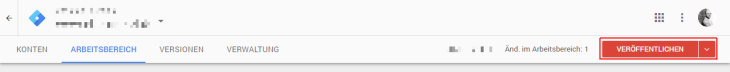 Google Tag Manager speichern