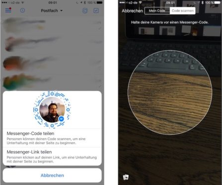 Messenger Code Facebook
